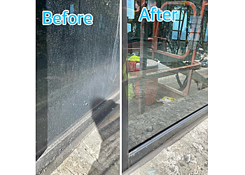 World Clean Solutions - Hialeah, FL Window Cleaners - Before and After Image