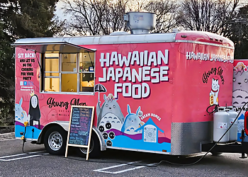 Young Man Food Truck Young Man Food Truck - Minneapolis, MN Food Trucks - Takeaway Counter Image