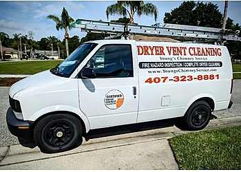 Young's Chimney Service Orlando - Orlando, FL Chimney Sweep - Service Vehicle Image