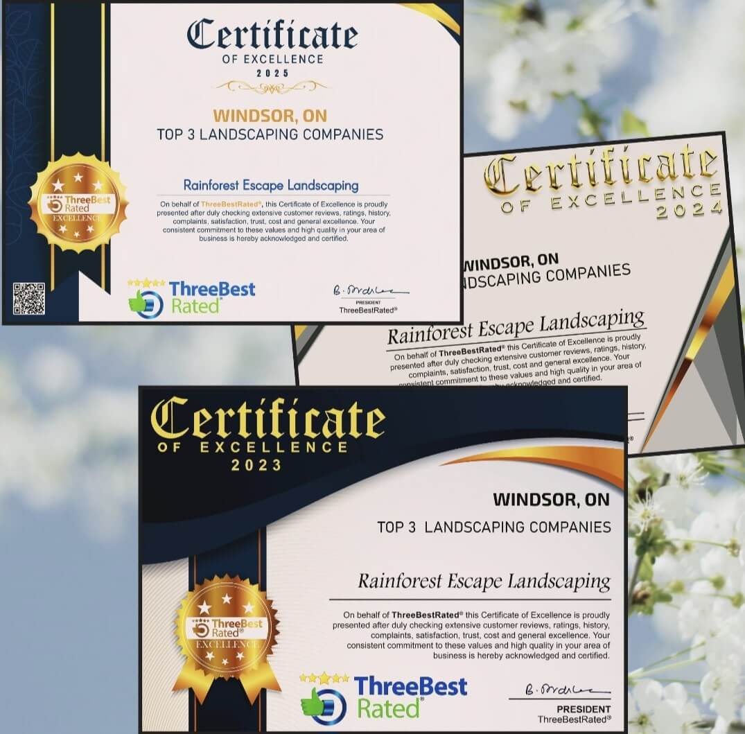 Rainforest Escape Landscaping - 2025 ThreeBestRated Award Winner