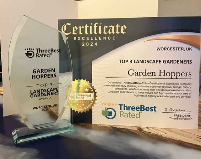 Garden Hoppers 2024 ThreeBestRated Award Winner