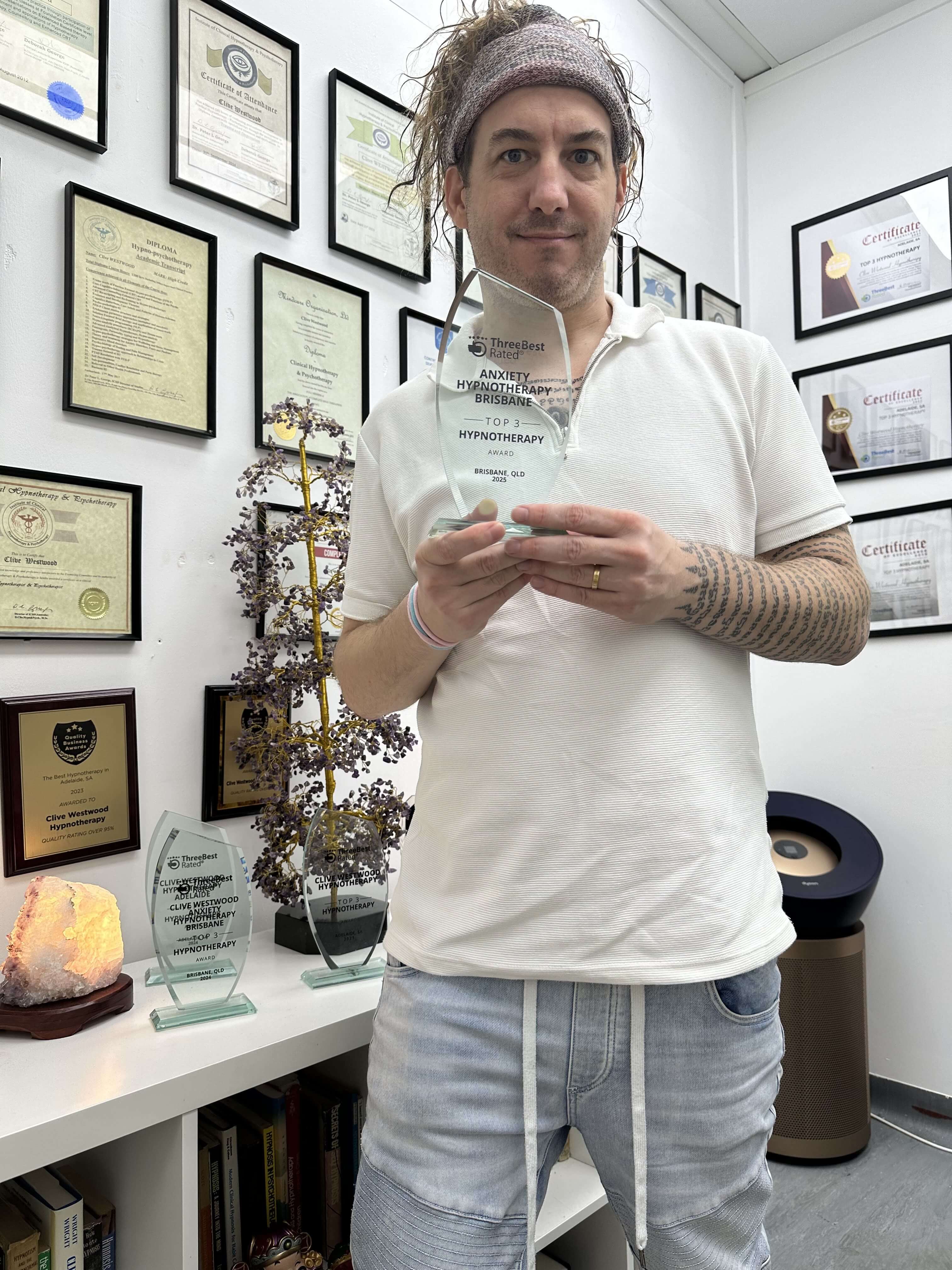Anxiety Hypnotherapy Brisbane - 2025 ThreeBestRated Award Winner