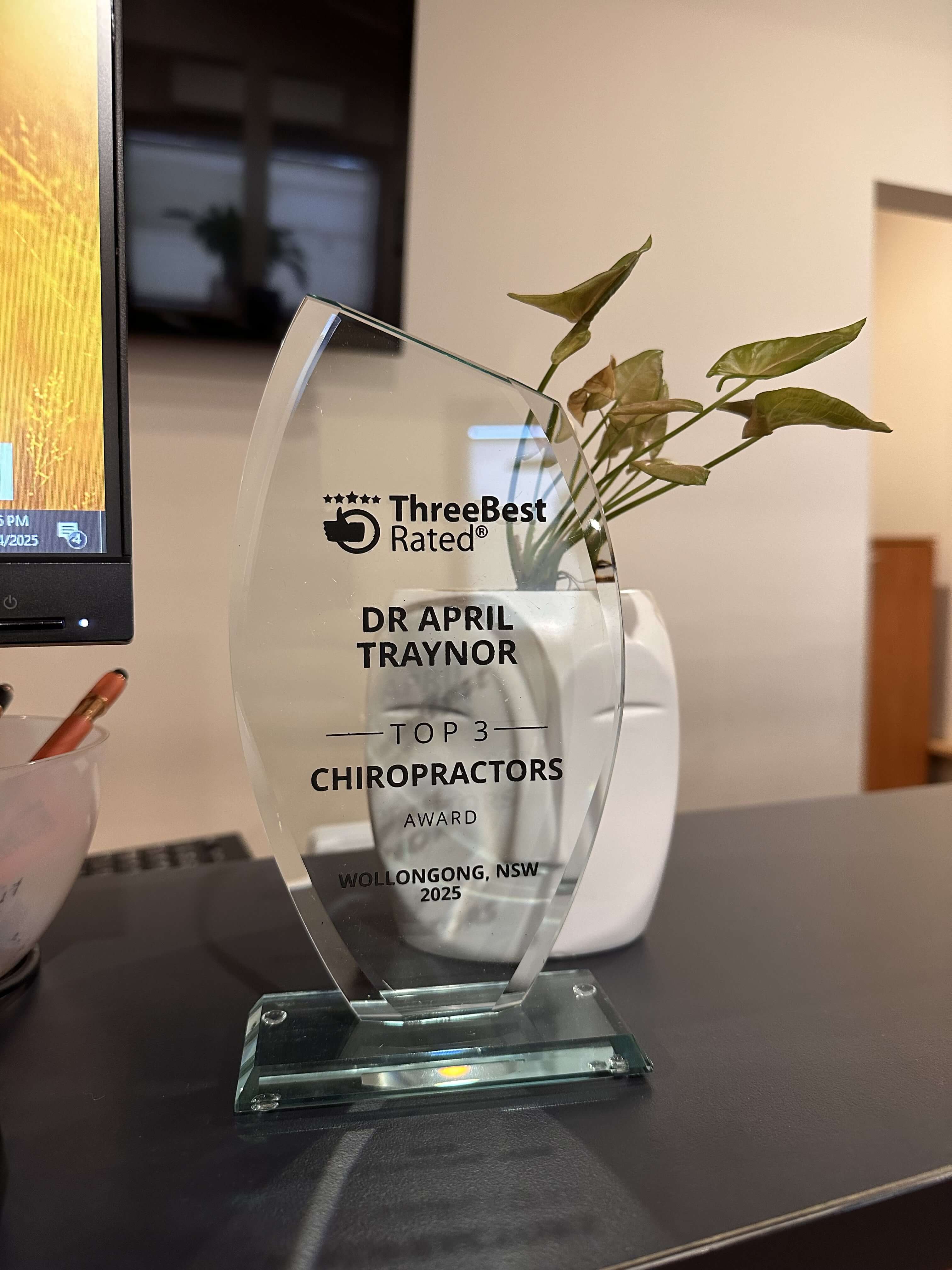 Dr April Traynor Health in Hands - 2025 ThreeBestRated Award Winner
