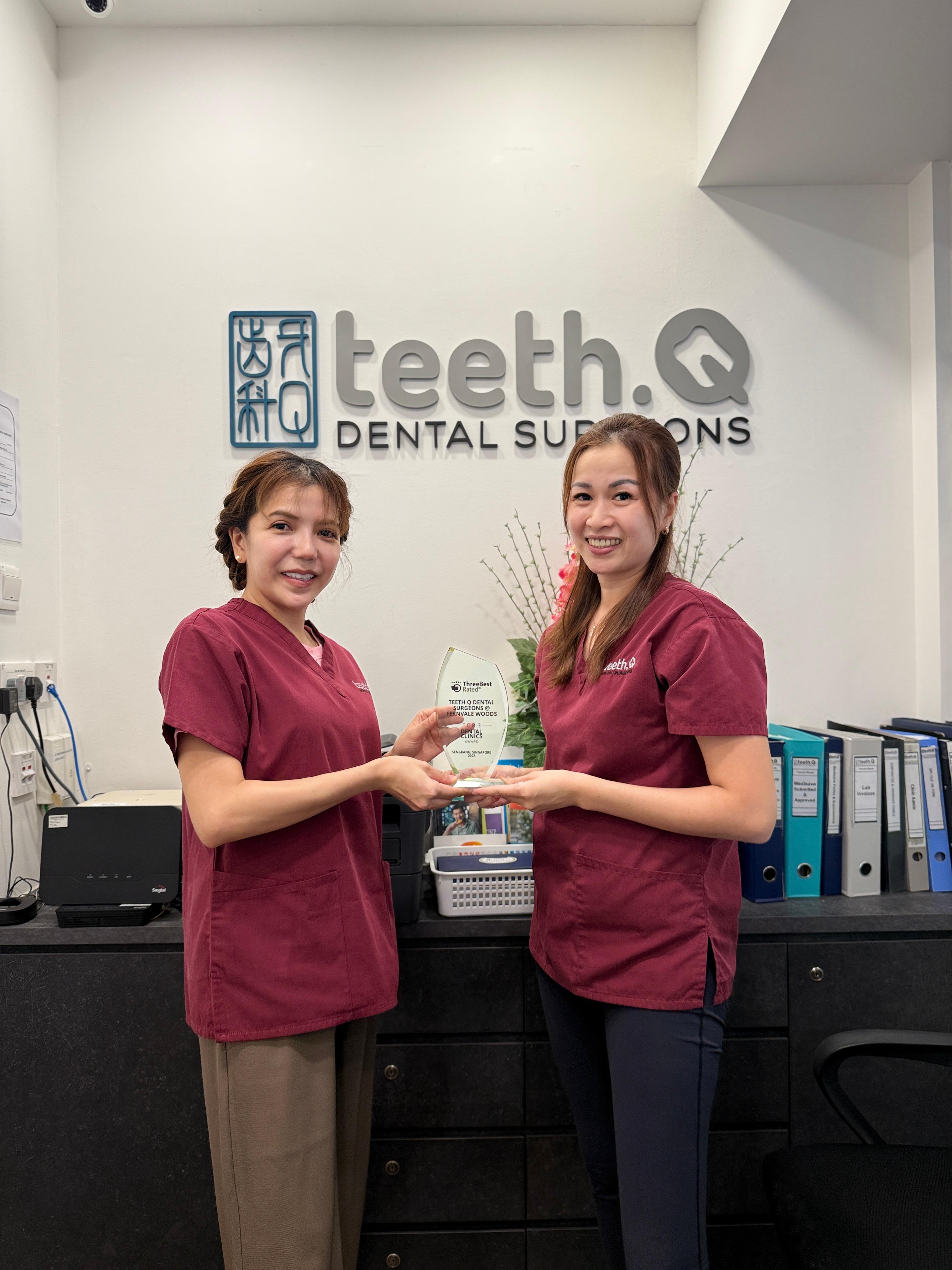 Teeth Q Dental Surgeons Fernvale Woods - 2026 ThreeBestRated Award Winner